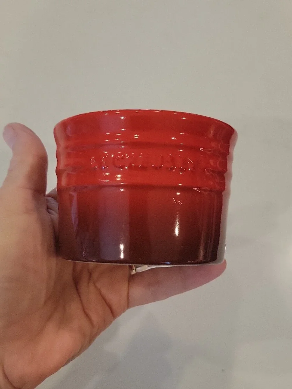 Le Creuset Red Ombre Stoneware Ramekin